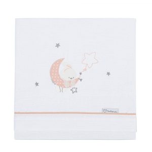 Sabana de Cuna Media Luna Rosa